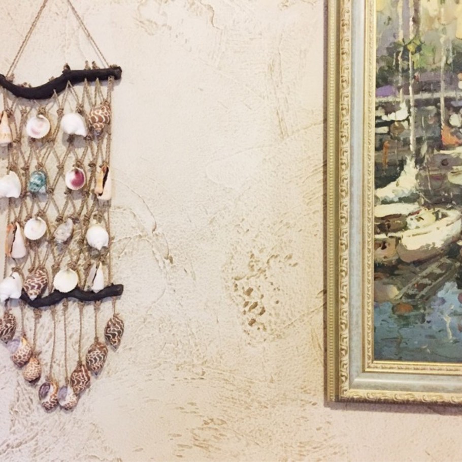 Плетеное панно на стену