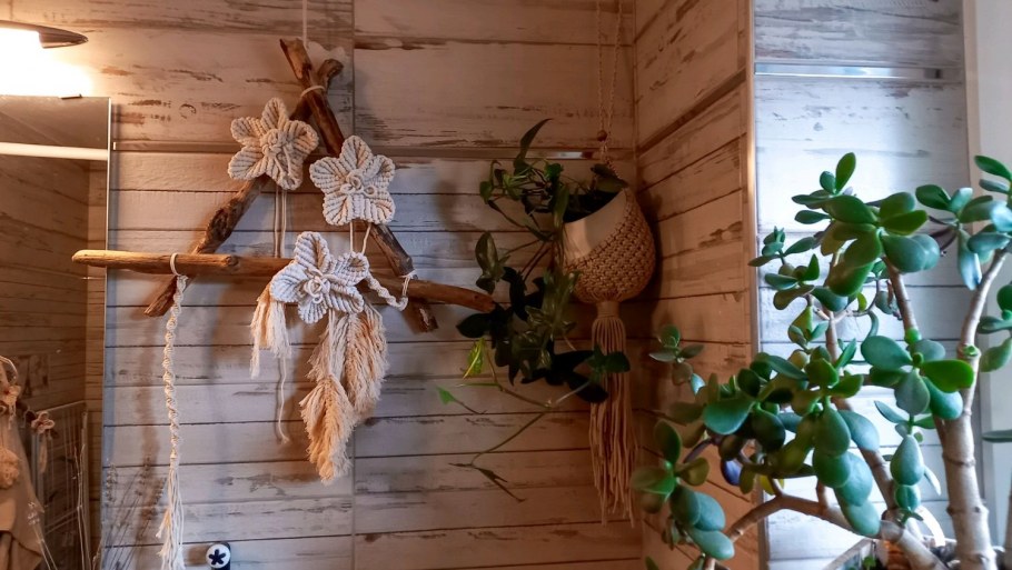 Макраме в интерьере уютные детали