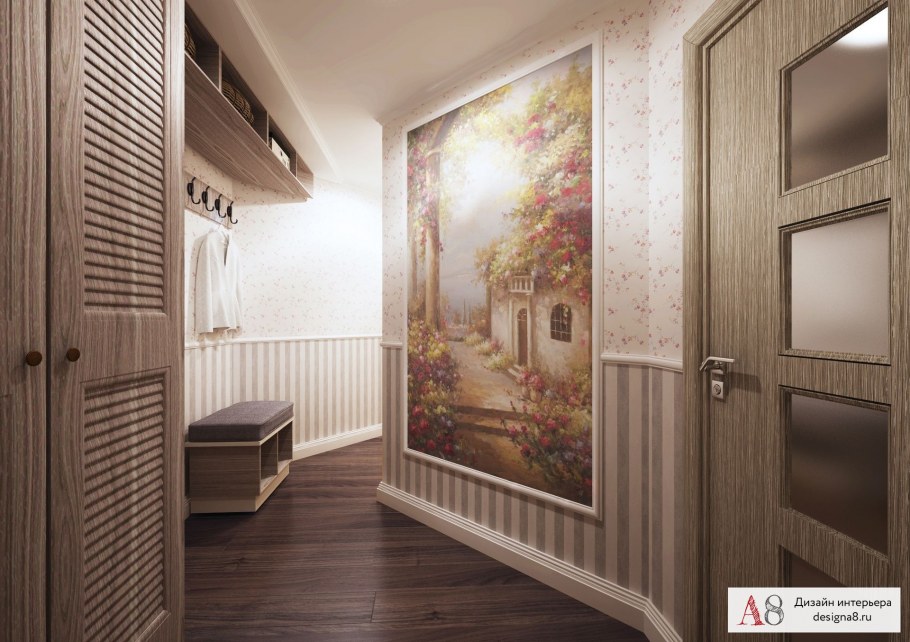 Коридор в китайском стиле