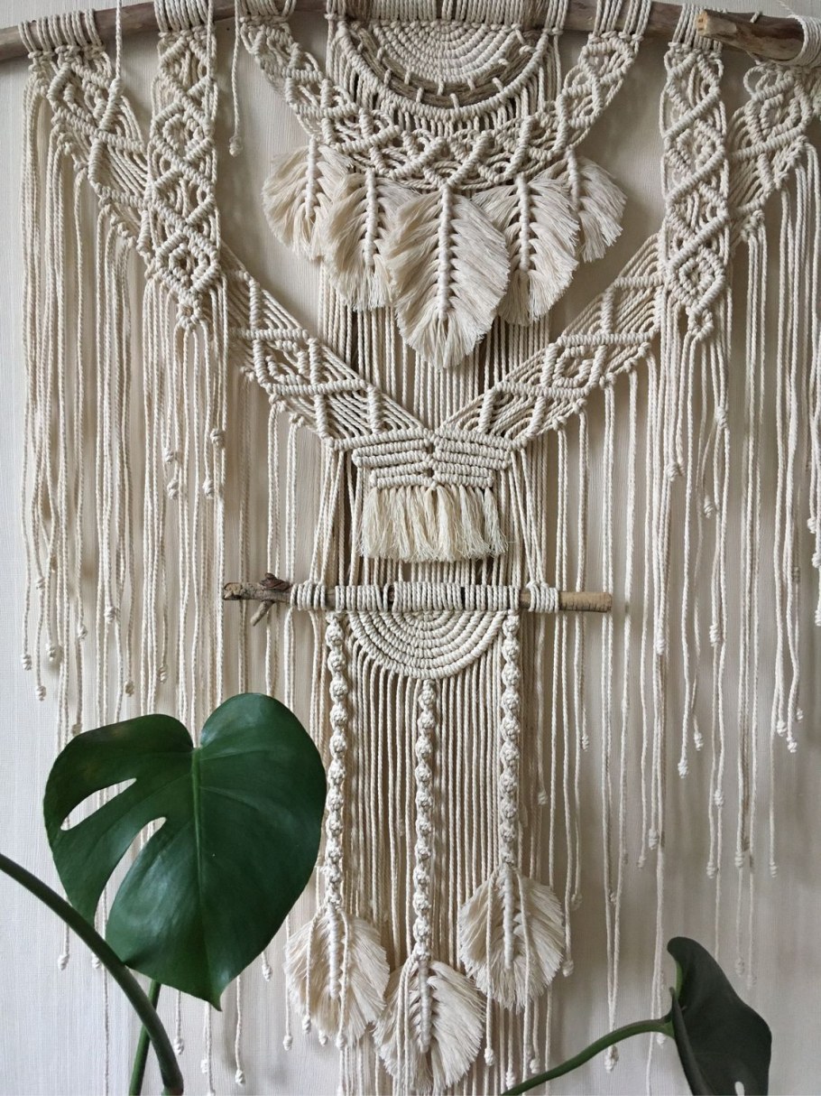 Панно макраме