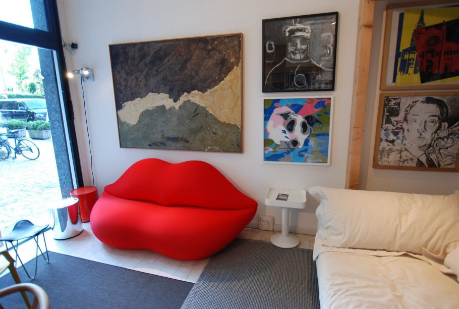 Диван bocca, Gufram