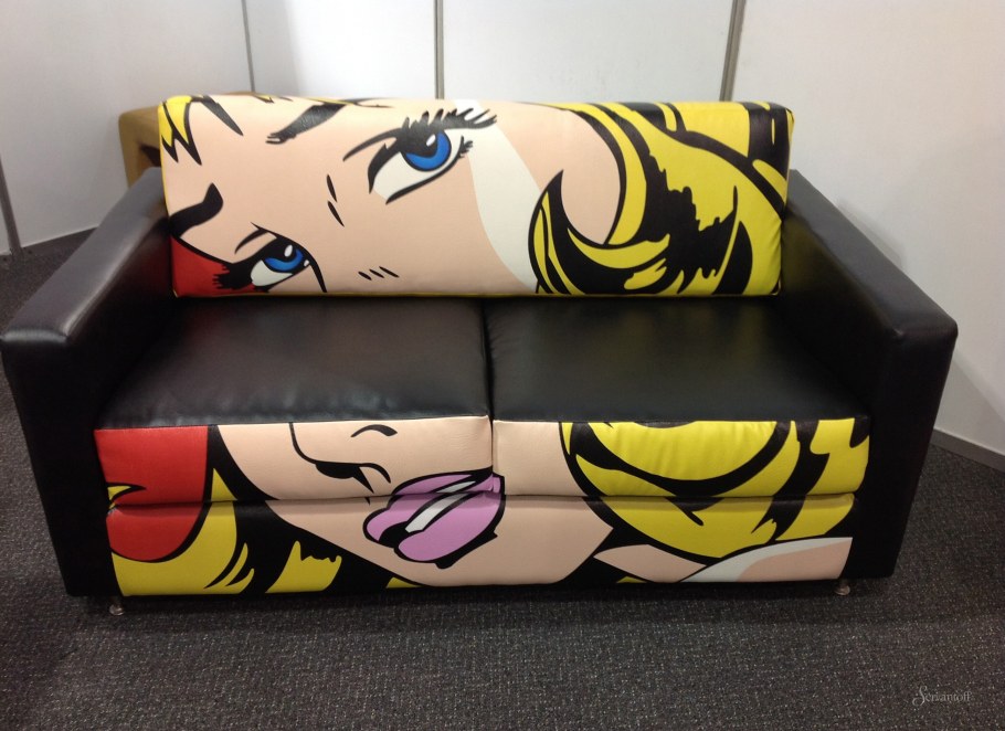 Мягкая мебель в стиле поп арт