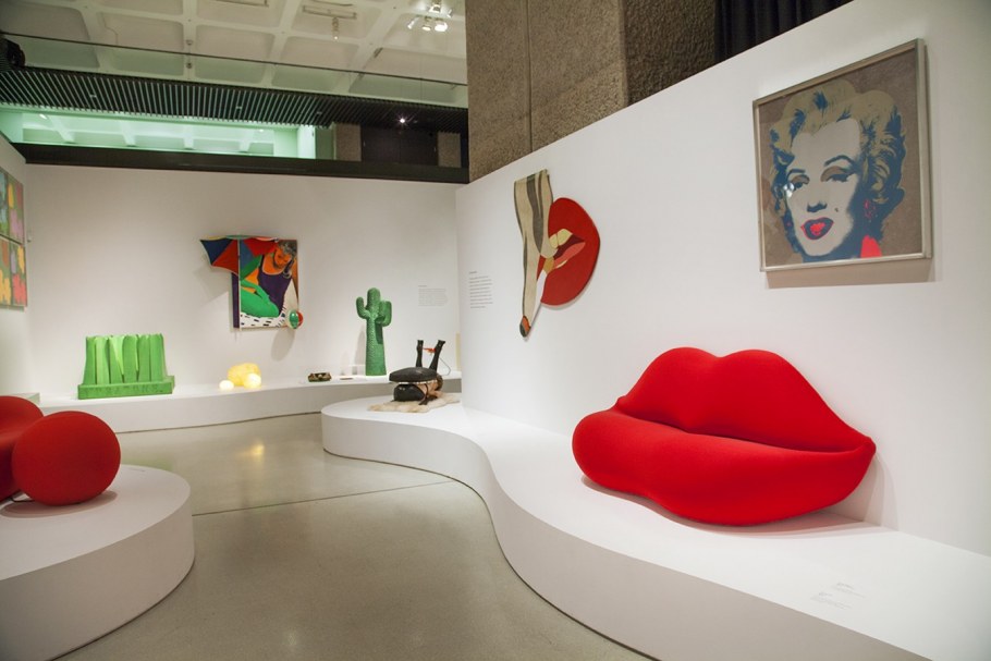 Синий интерьер