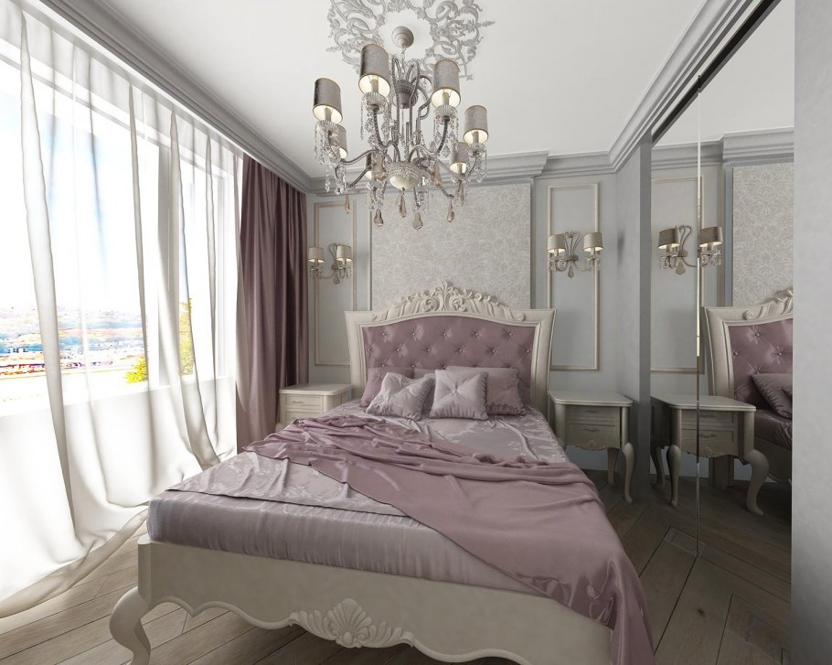 Комната в стиле Неоклассика