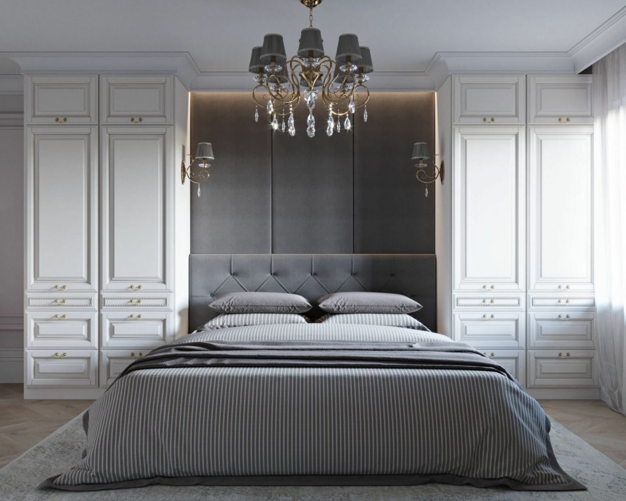 Обои в спальню Неоклассика