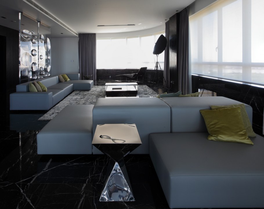 Пентхаус в стиле Хай тек