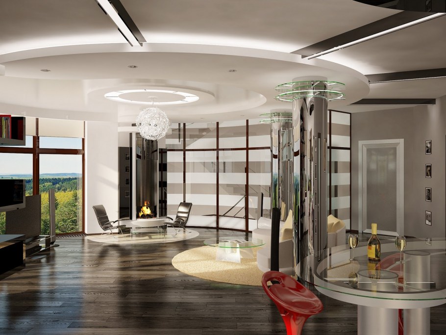 Стиль Хай-тек в интерьере