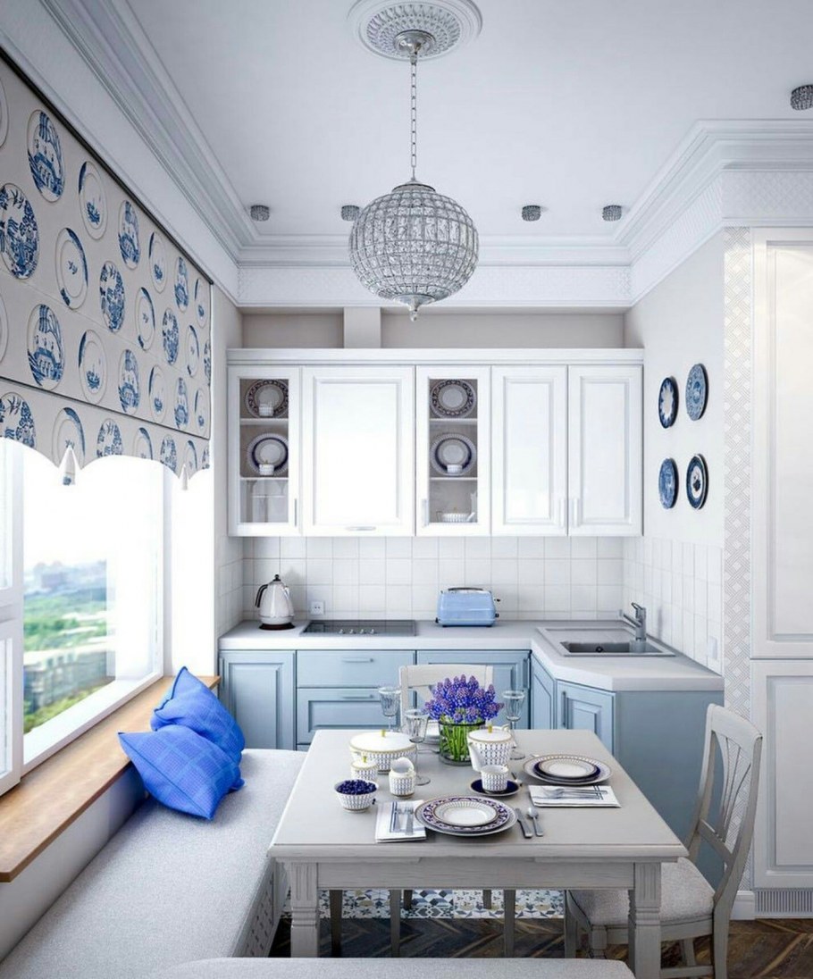 Кухня 10 кв метров в стиле Прованс