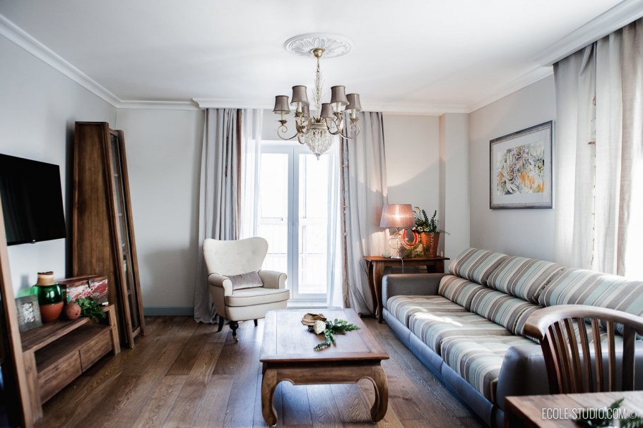 Средиземноморский стиль в интерьере маленькой квартиры