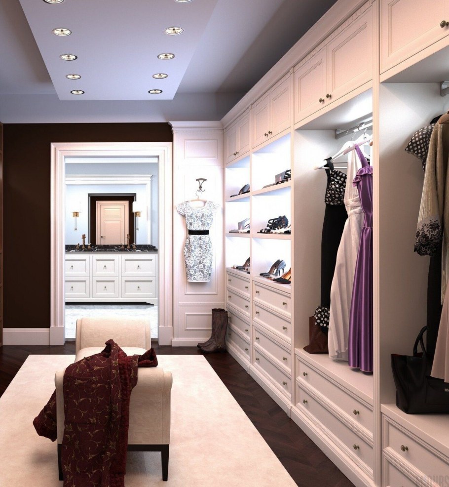 Итальянская гардеробная Ferretti