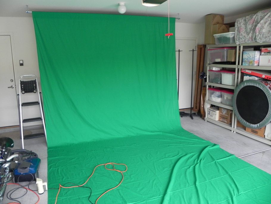 Съемка на хромакее