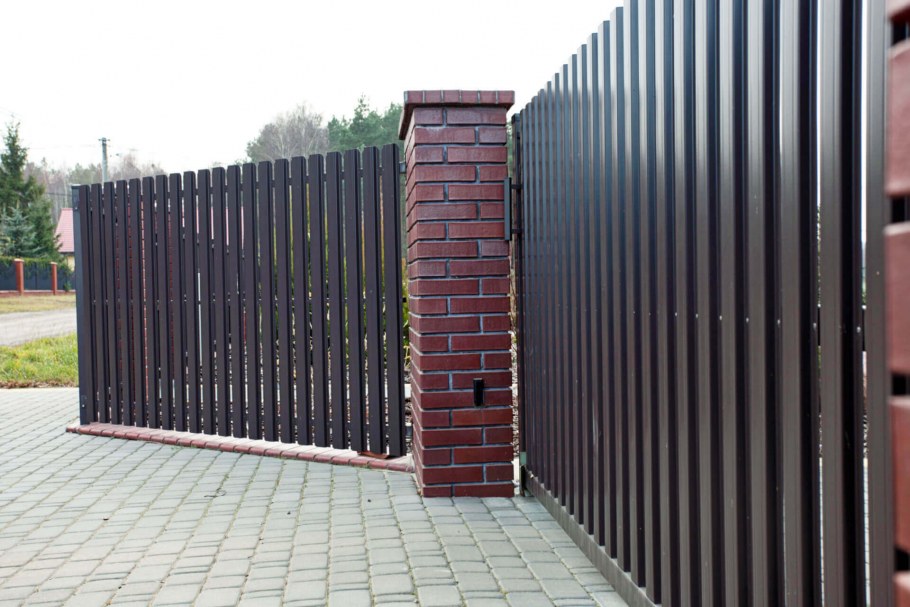 Штакетник 7024 односторонний Grand line