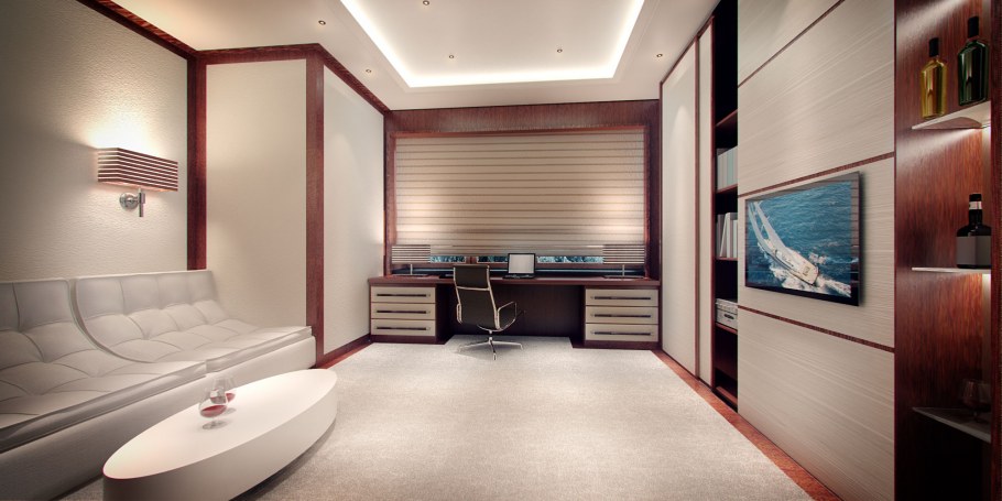 Спальня гостиная кабинет