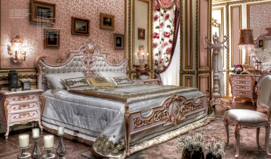 Спальня рококо Барокко
