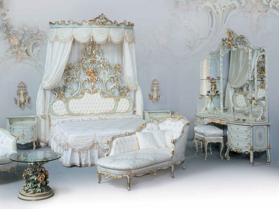 Спальня рококо Барокко
