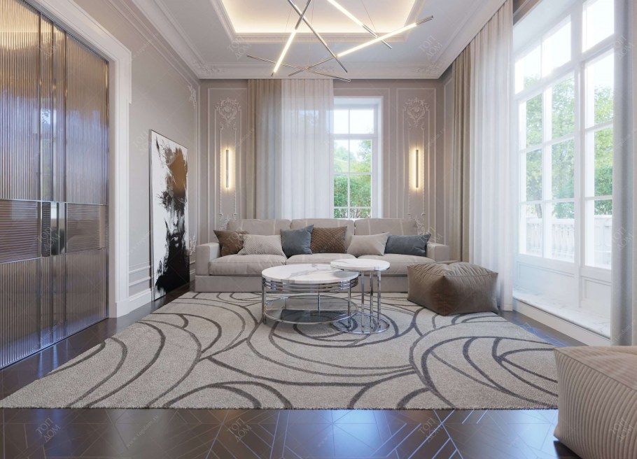 Декор ТВ зоны