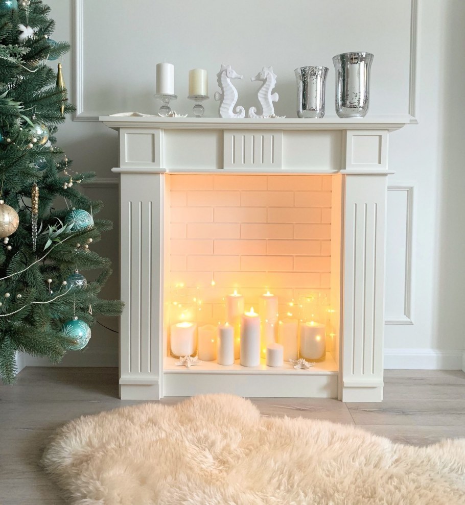 Икеа камин декоративный