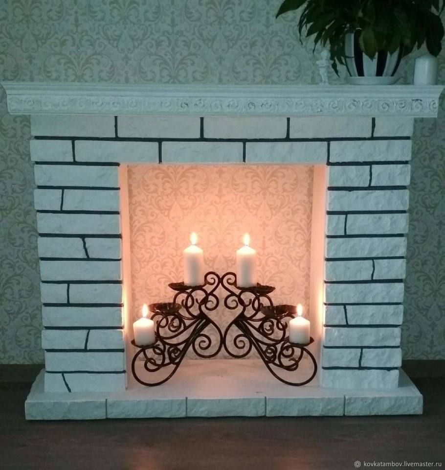 Подсвечники для камина