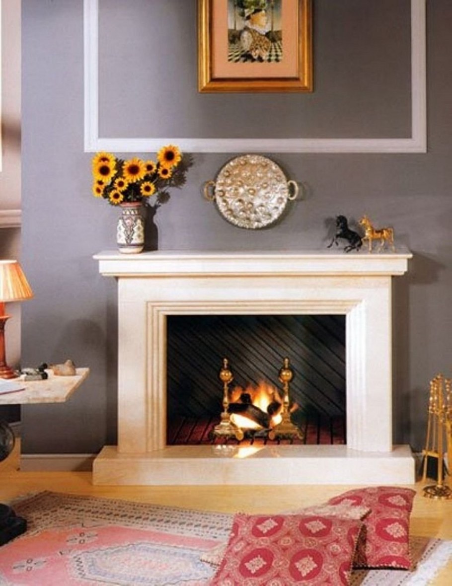 Камин в интерьере