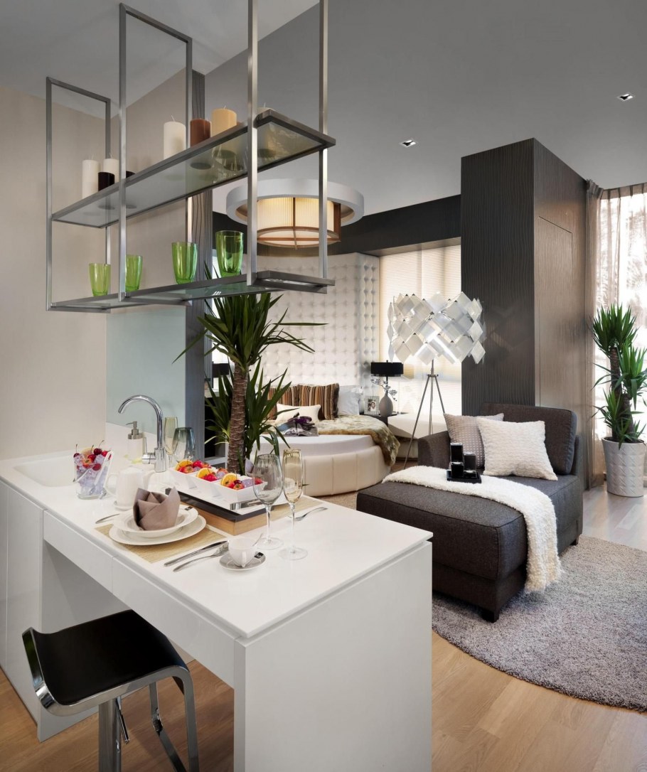 Интерьер квартиры студии