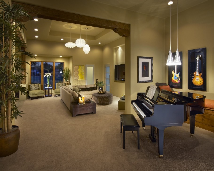 Трековые светильники в интерьере