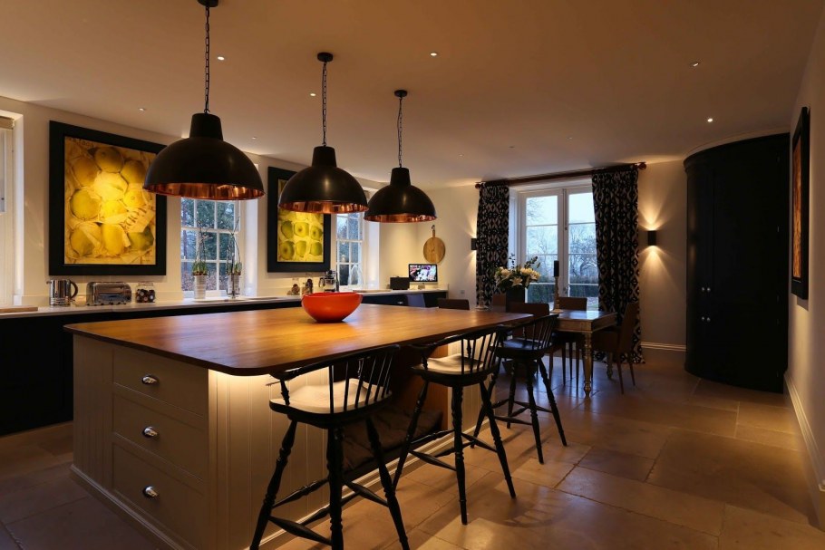 Гостиная с зонированием