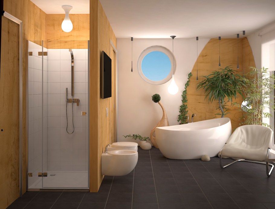 Эко ванная комната