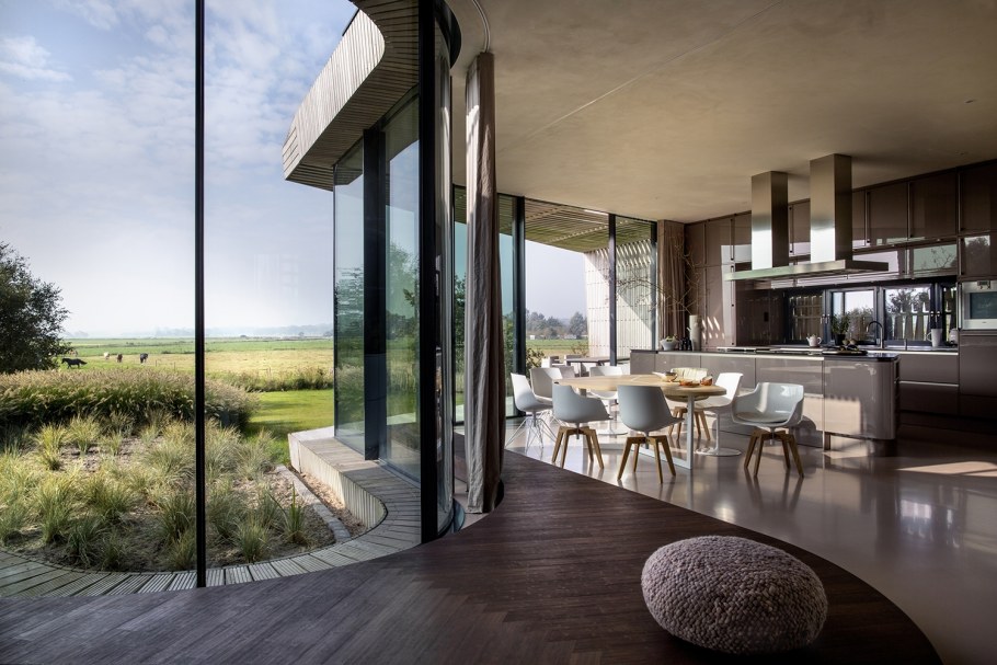 Интерьер современного дома в Голландии