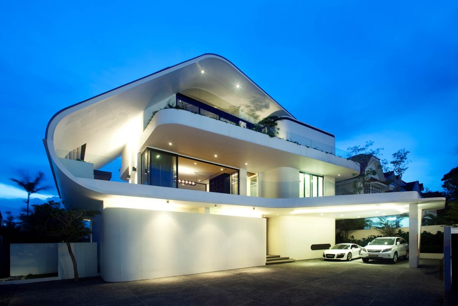 Красивый дом будущего