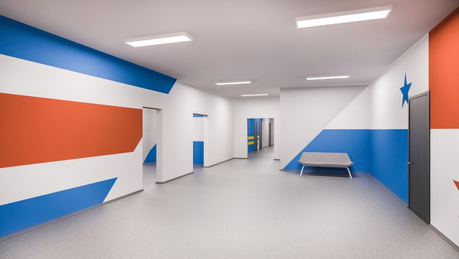 Фон школа помещение