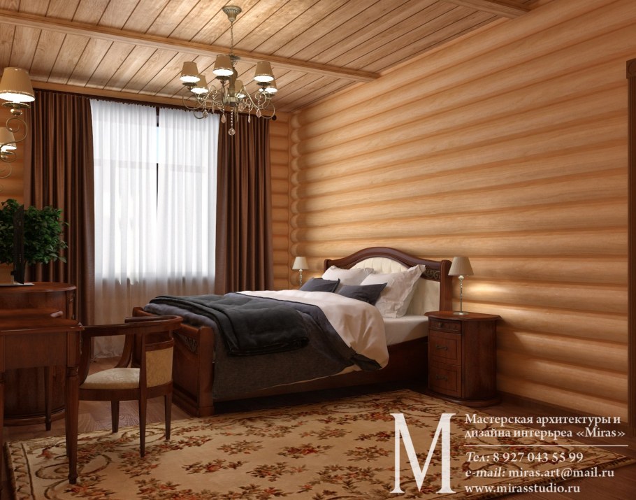 Имитация бруса для внутренней отделки