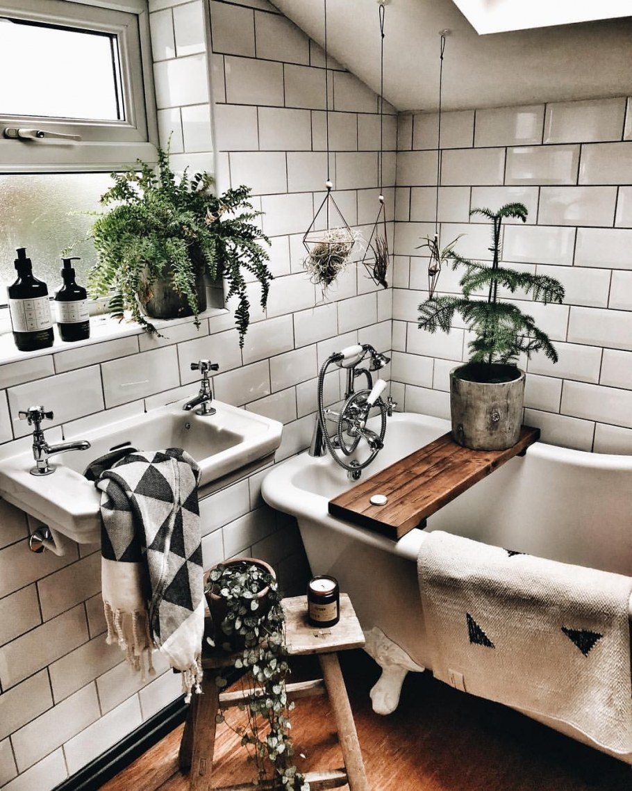 Санузел в стиле хюгге