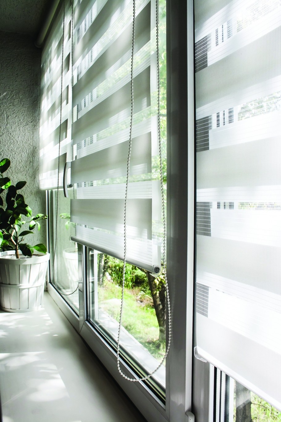 Рулонная штора "день-ночь Сантайм бамбук клен"