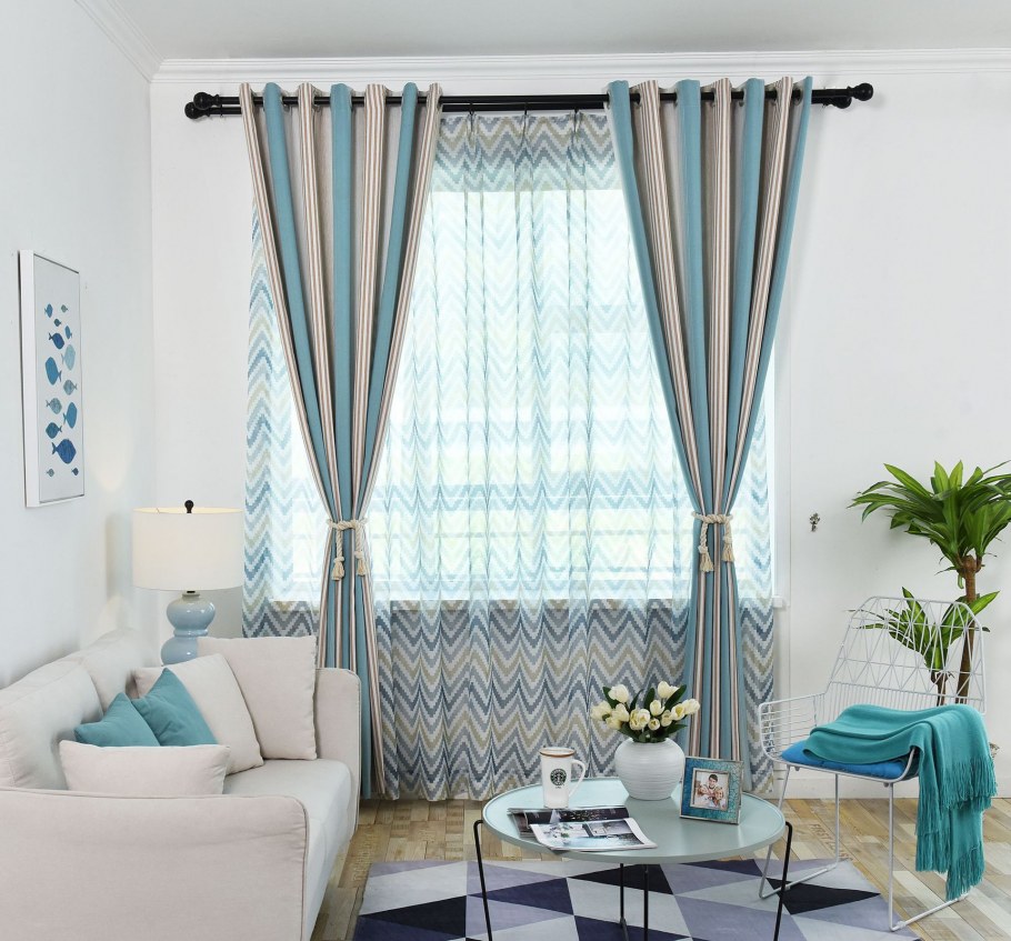 Римские шторы морской Бриз