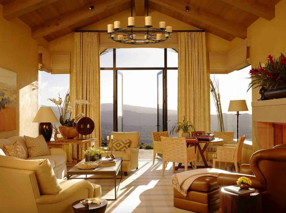 Спальня в средиземноморском стиле