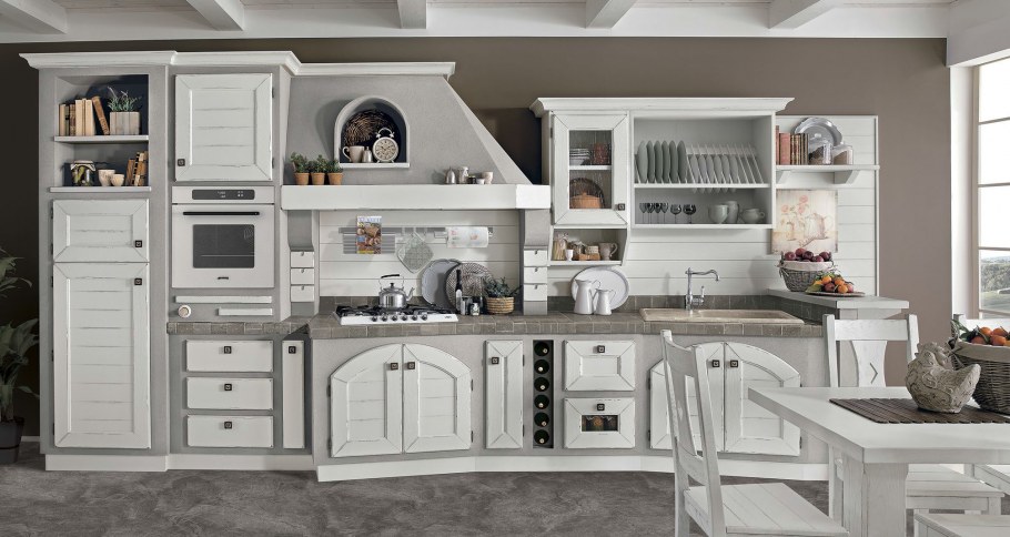 Кухня Амели дуб Прованс