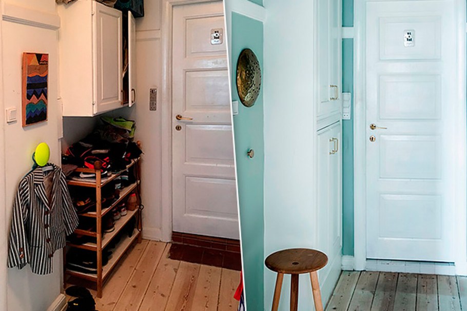 Прихожая в старой квартире