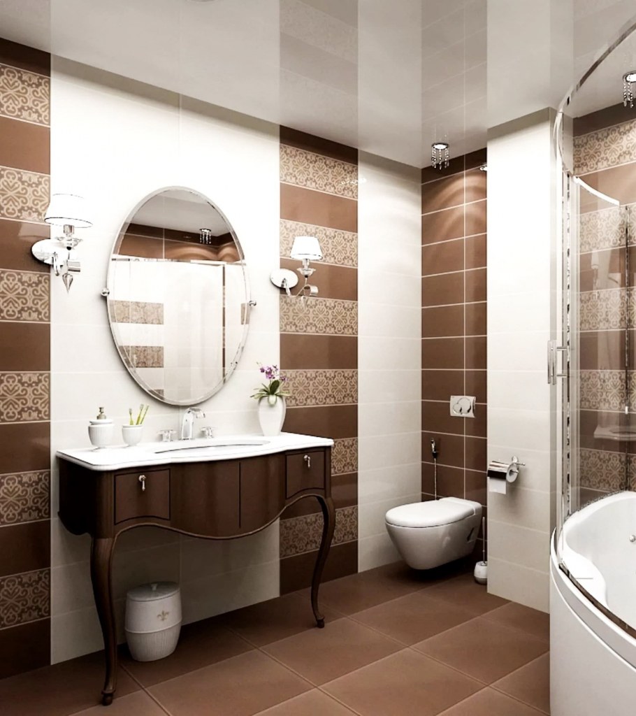 Зеленая сантехника в интерьере