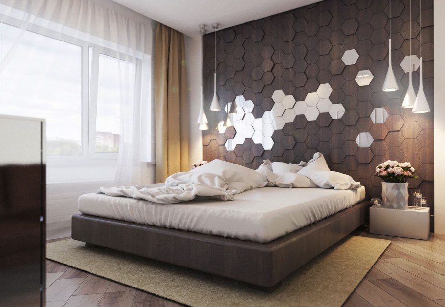 Спальня лофт Скандинавия