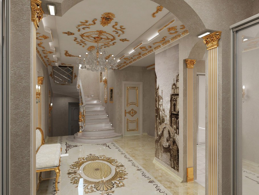 Коридор в стиле Барокко
