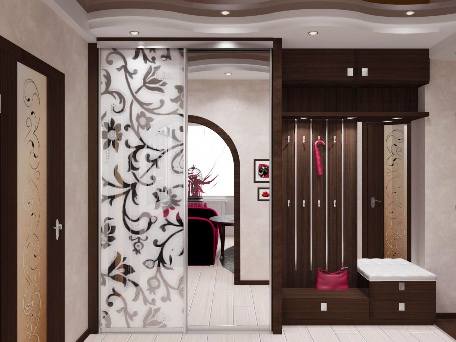 Стильный интерьер прихожей