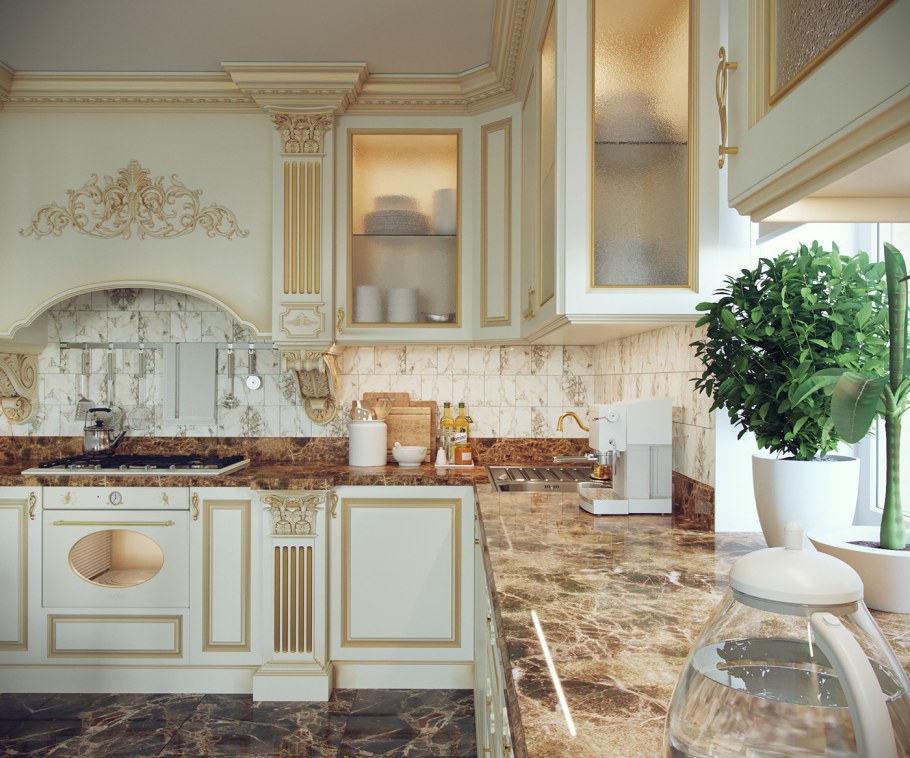 Кухня в стиле Ренессанс