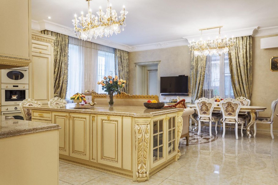 Кухня в стиле Ампир