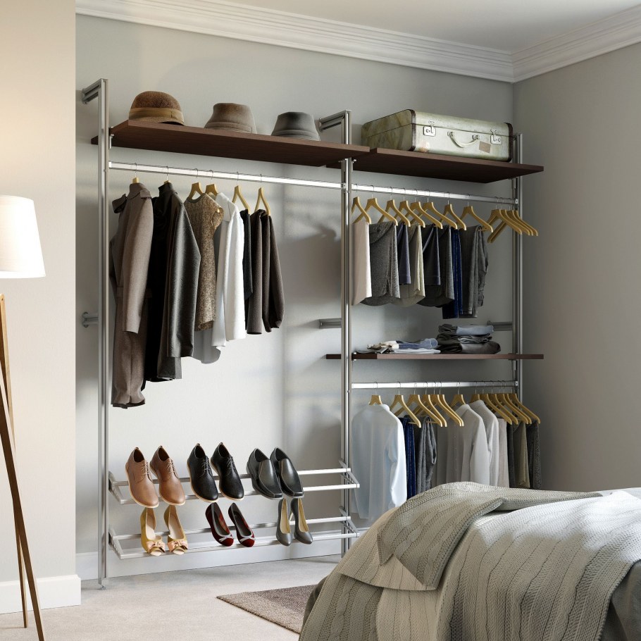 Шведские гардеробные системы Elfa