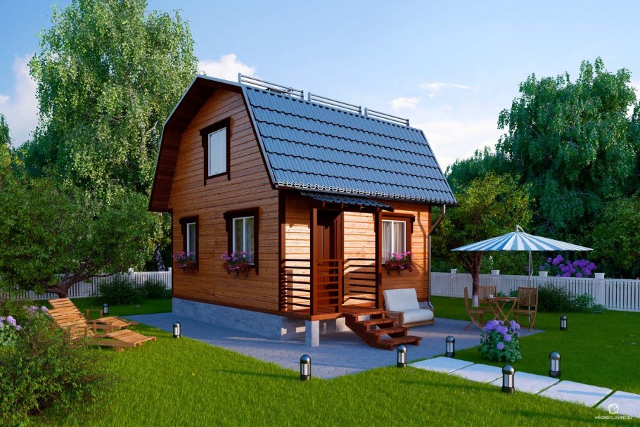 Домики для дачи одноэтажные