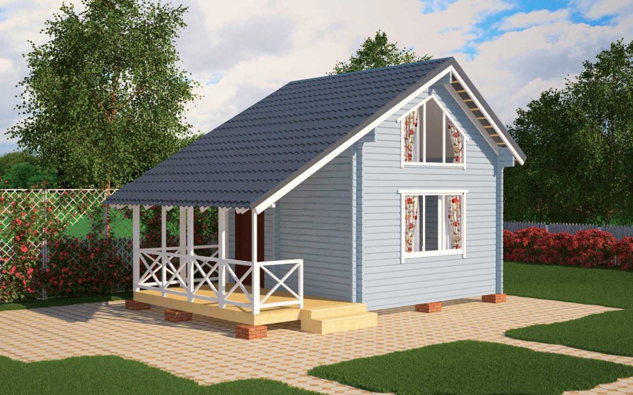 Проекты дачных домиков