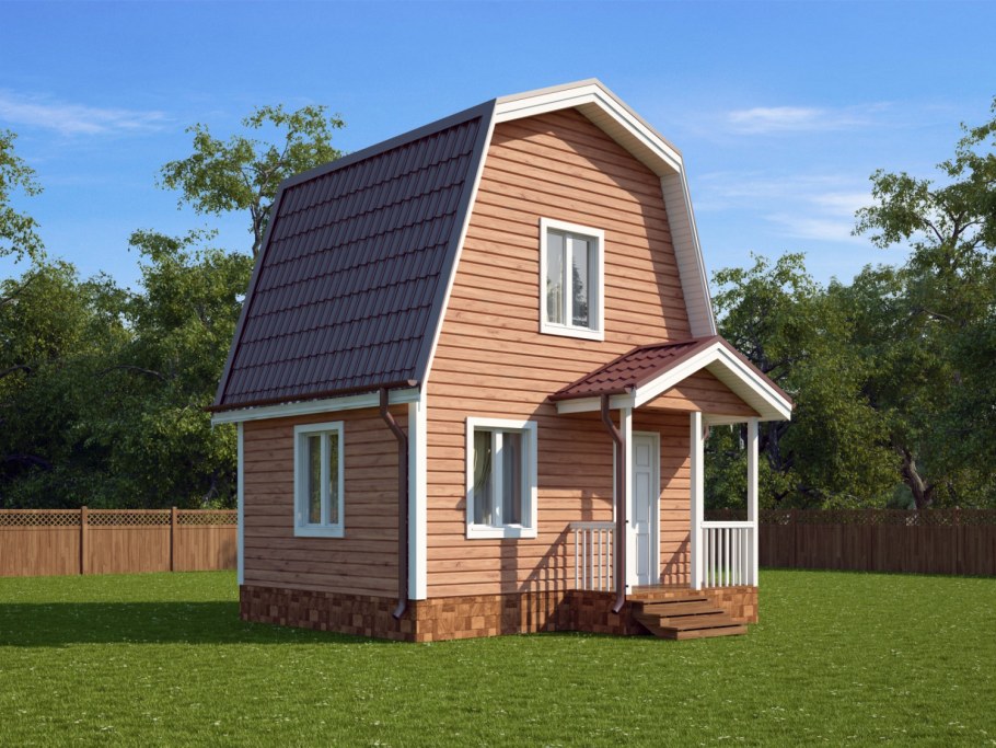 Дом 5х4 двухэтажный