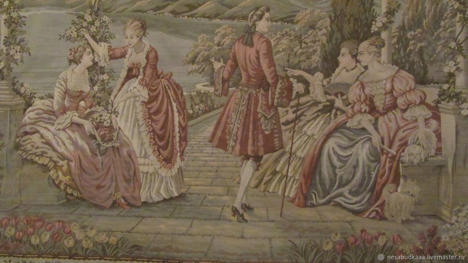 Гобелен в интерьере