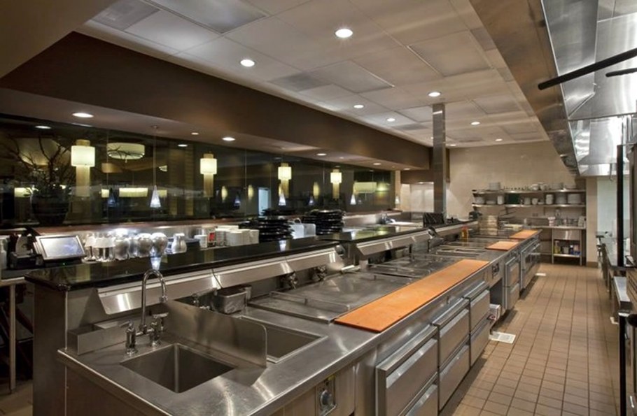 Современная профессиональная кухня