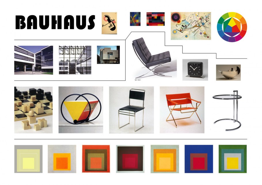 Диван в стиле Баухауз